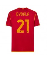 AS Roma Paulo Dybala #21 Kotipaita 2023-24 Lyhythihainen